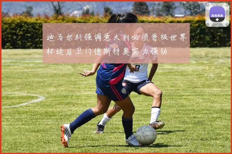 迪马尔科强调意大利必须晋级世界杯边后卫门德斯特奥实力强劲