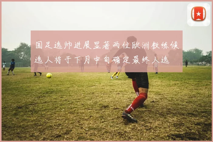 国足选帅进展显著两位欧洲教练候选人将于下月中旬确定最终人选